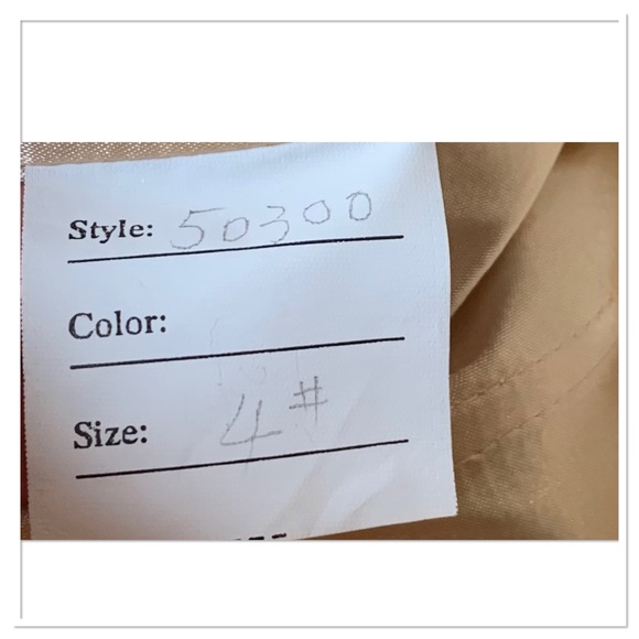 Cassandra Stone Evening Gown Beaded Jewel Bodice Pleated Long Dress Blue Size 4 - Picture 15 of 15